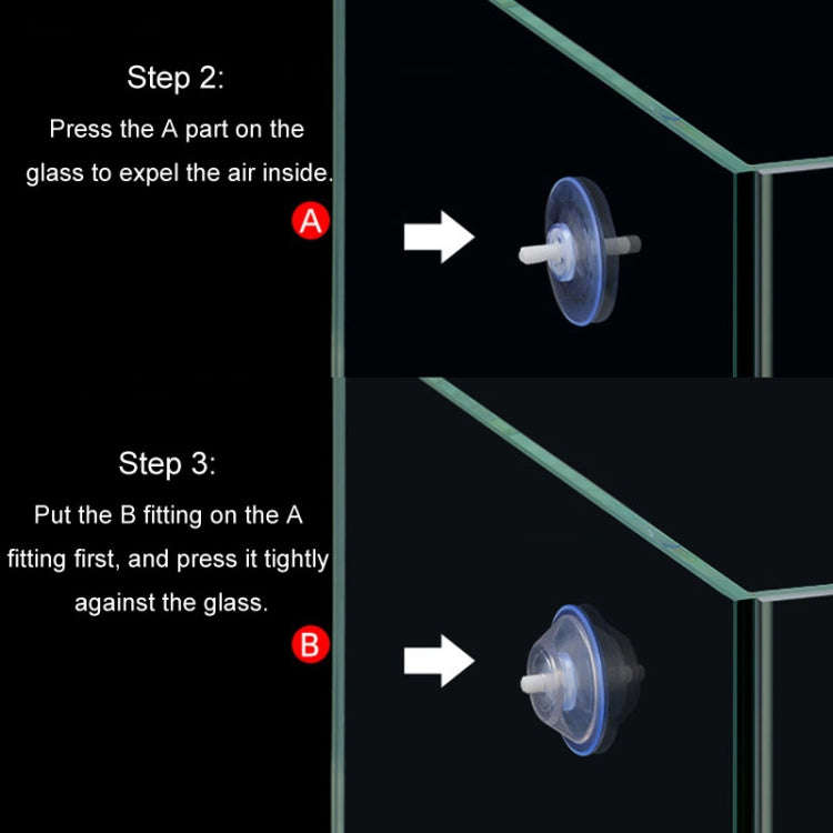 Acrylic Transparent Feeding Ring Fish Tank Feeder Floating Fixed Fish Feeder, Specification: Larg...