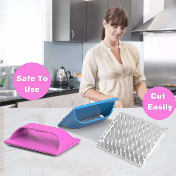 Hot Dog Slicer Cutter Sausage Plastic Slicers For BBQ Outdoor Camping(Pink)