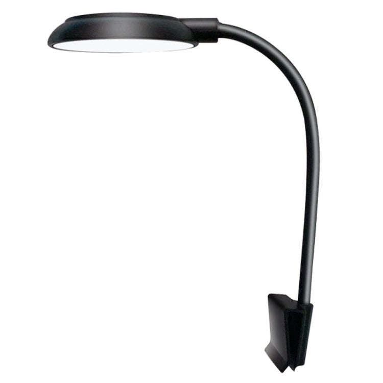 5W Fish Tank LED Clip Light USB Plug Lighting Aquarium Translucent Aquatic Plants Lamp(Black)