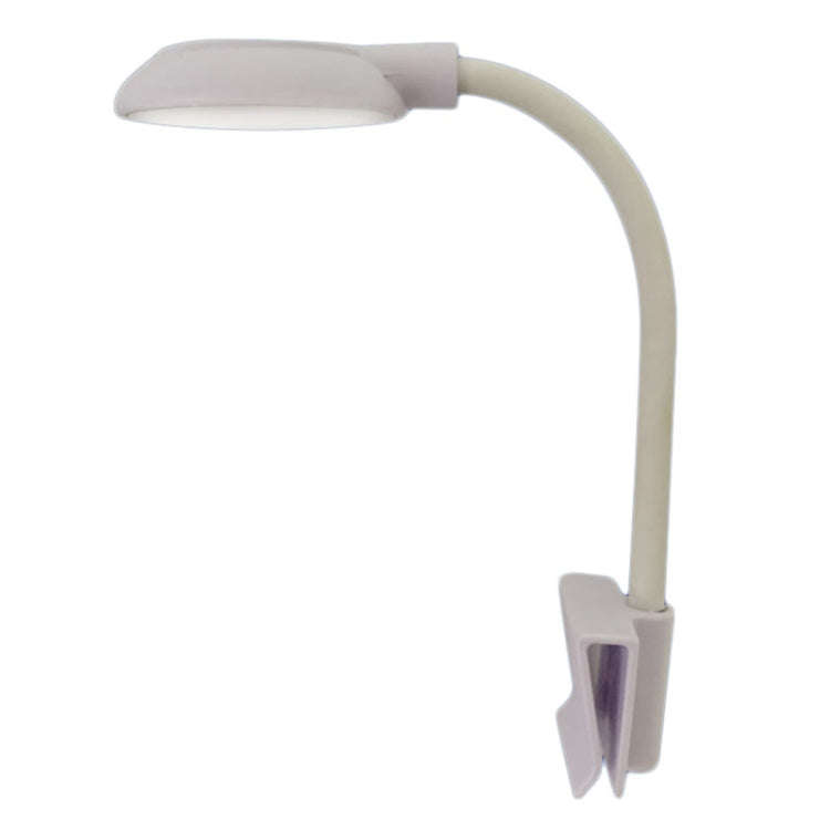 5W Fish Tank LED Clip Light USB Plug Lighting Aquarium Translucent Aquatic Plants Lamp(White)