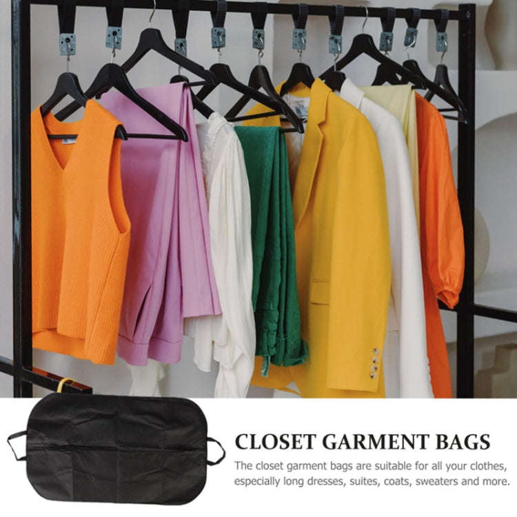 Non-woven Coat Suit Thickened Dust Bag, Color: Black 60x100cm