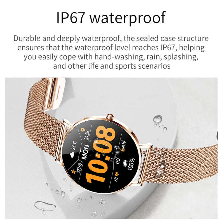 T8 1.3-inch Heart Rate/Blood Pressure/Blood Oxygen Monitoring Bluetooth Smart Watch, Color: Silve...