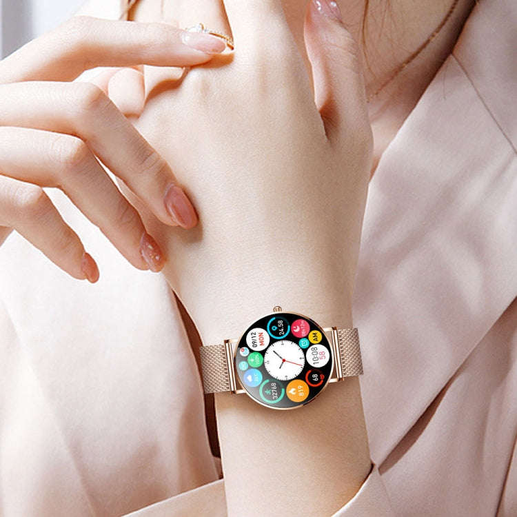 T8 1.3-inch Heart Rate/Blood Pressure/Blood Oxygen Monitoring Bluetooth Smart Watch, Color: Silve...