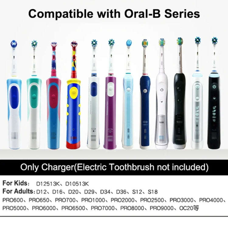 3757 Charger For Braun Oral B D12 D16 D20 D36 Electric ToothbrushEU Plug