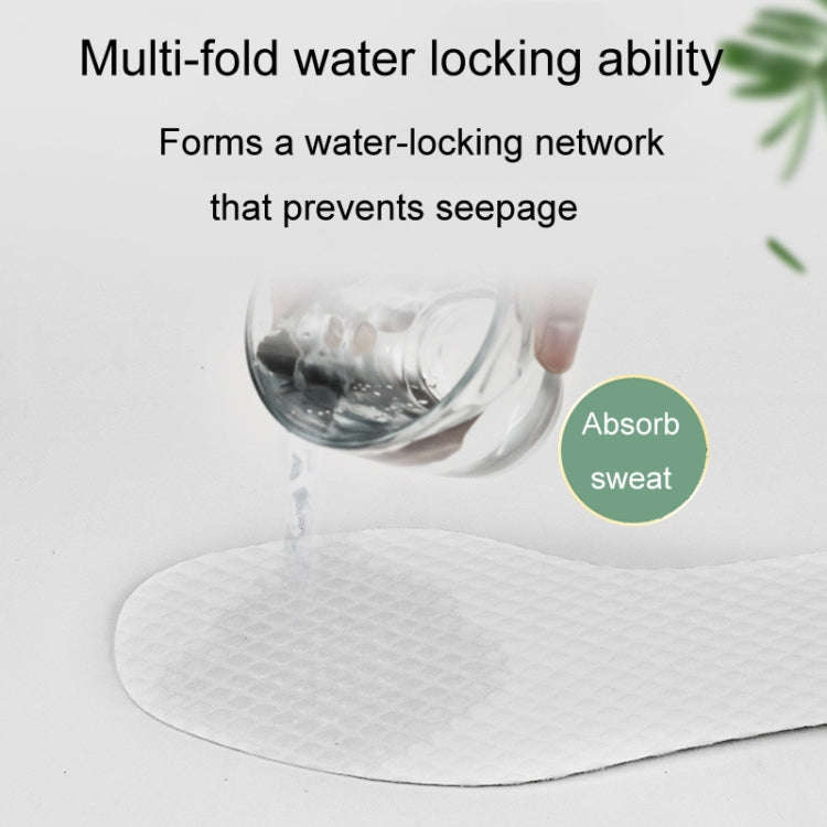 20pcs /Pack Summer Thin Disposable Insoles Cuttable Sweat-Absorbent And Breathable Footbeds, Size...