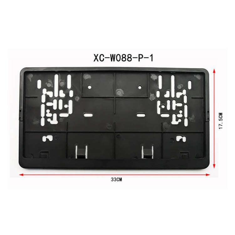 European Plastic Car License Plate Modified Frame Holder(XC-W088)