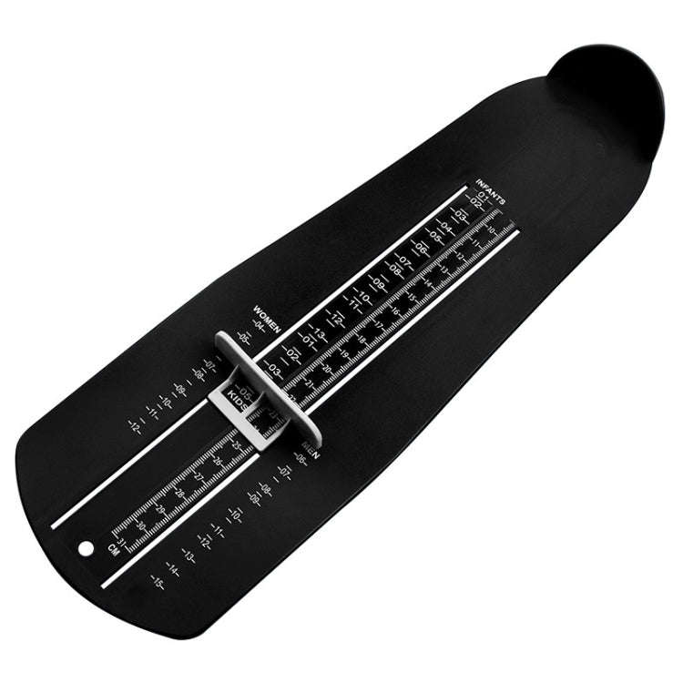 US Size Children Adults Home Use Universal Foot Measuring Instrument(Black)
