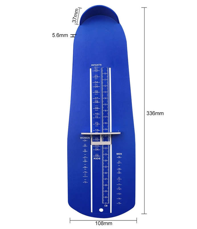 Children Adults Home Use Universal Foot Measuring Instrument(Blue)