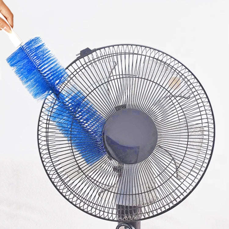 2pcs Bendable Fan Cleaning Brush Household Sofa Dusting And Removing Cleaner(Gray)