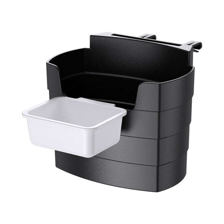 Car-Mounted French Fries Cup Holder Storage Box Multifunctional Trash Can, Model: SD-1019B With S...