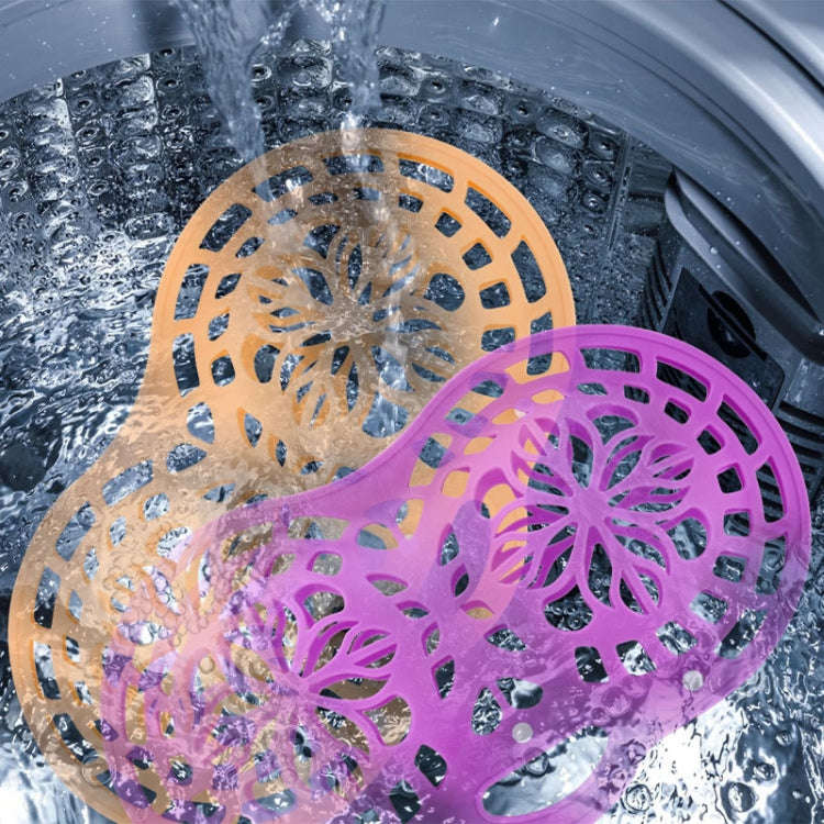 Silicone Bra Laundry Bag Anti-Distortion Filter Washing Protective Bag For Washing Machine(Gray)
