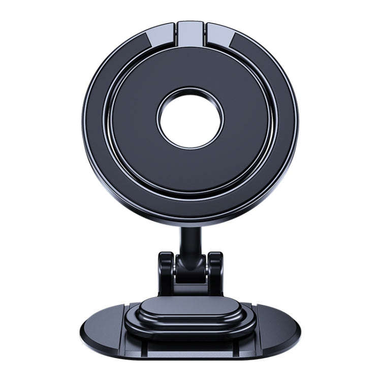 D50-1 Magnetic Folding Car Phone Holder Rotatable Dashboard Stick-On Navigation Stand