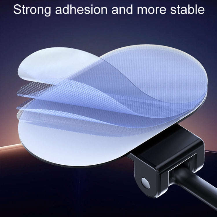 D50-1 Magnetic Folding Car Phone Holder Rotatable Dashboard Stick-On Navigation Stand