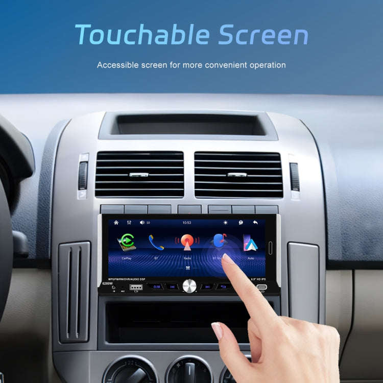 Single Spindle 6.9 inch MP5 With Knob Player Carplay Function Car MP4 Backup Camera, Specificatio...