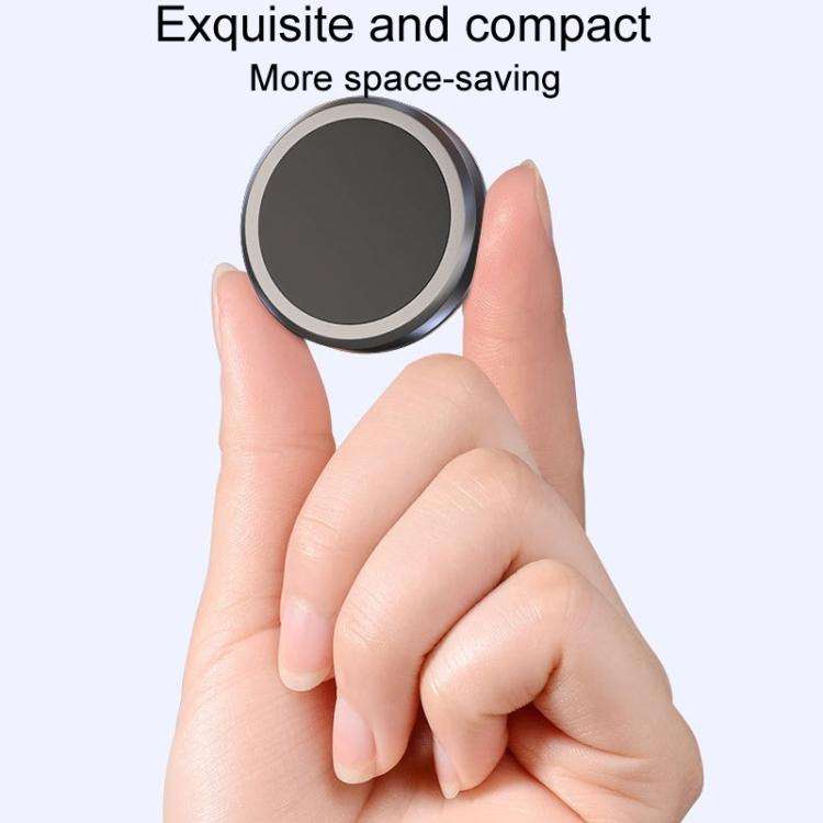 D35 Zero Gravity Car Steering Wheel Phone Navigation Mount Sticky Metal Magnetic Holder
