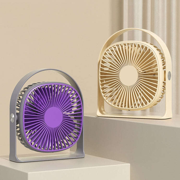 Lightweight USB Charging Nightlight Desktop Fan Summer Office Student Outdoor Multifunctional Sma...