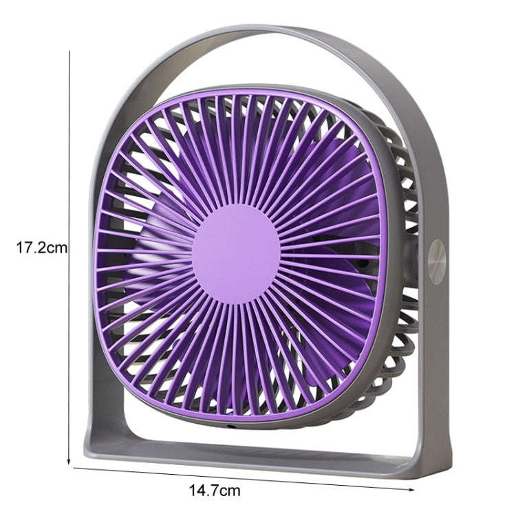 Lightweight USB Charging Nightlight Desktop Fan Summer Office Student Outdoor Multifunctional Sma...