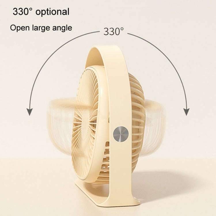 Lightweight USB Charging Nightlight Desktop Fan Summer Office Student Outdoor Multifunctional Sma...