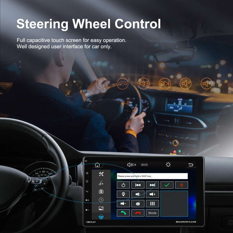 9 Inch Disassembly Screen MP5 Player Android Wireless CarPlay Reversing Image Integrated Machine(...