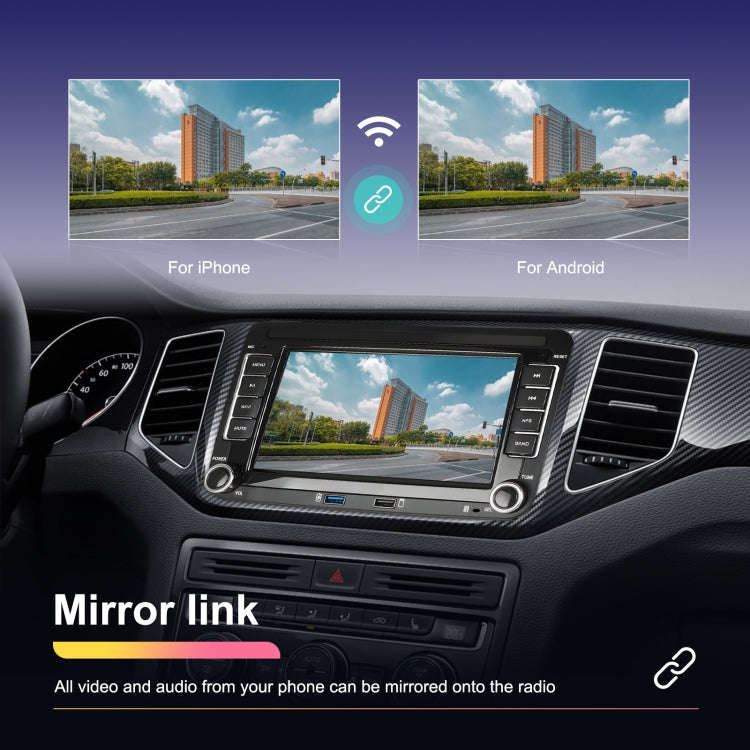For Volkswagen/Skoda 1+32G Player Large Screen Carplay Android Navigation Reversing Camera Integr...