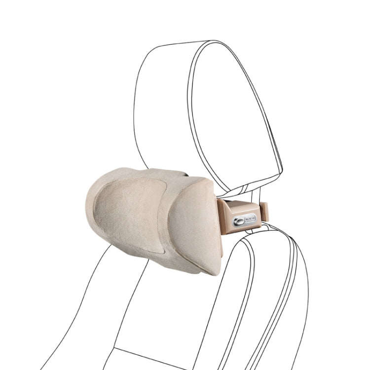 Vehicle Sleeping Pillow Passenger Rear Headrest Neck Protection Seat Side Rest Occupancy Pillow(L...