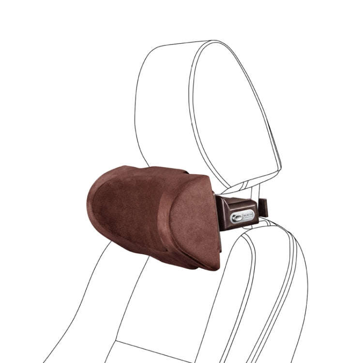 Vehicle Sleeping Pillow Passenger Rear Headrest Neck Protection Seat Side Rest Occupancy Pillow(B...