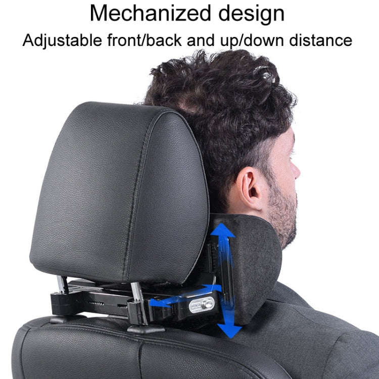 Vehicle Sleeping Pillow Passenger Rear Headrest Neck Protection Seat Side Rest Occupancy Pillow(L...