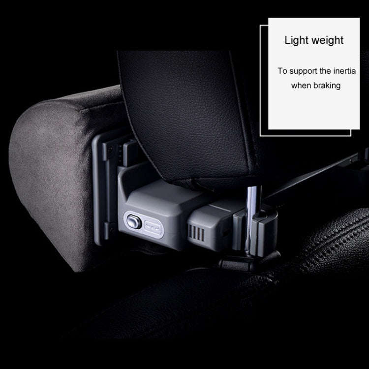 Vehicle Sleeping Pillow Passenger Rear Headrest Neck Protection Seat Side Rest Occupancy Pillow(L...