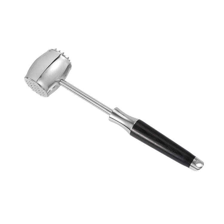 304 Stainless Steel Beef Hammer Thickened Solid Knocker Kitchen Double Sided Meat Looser, Handle:...