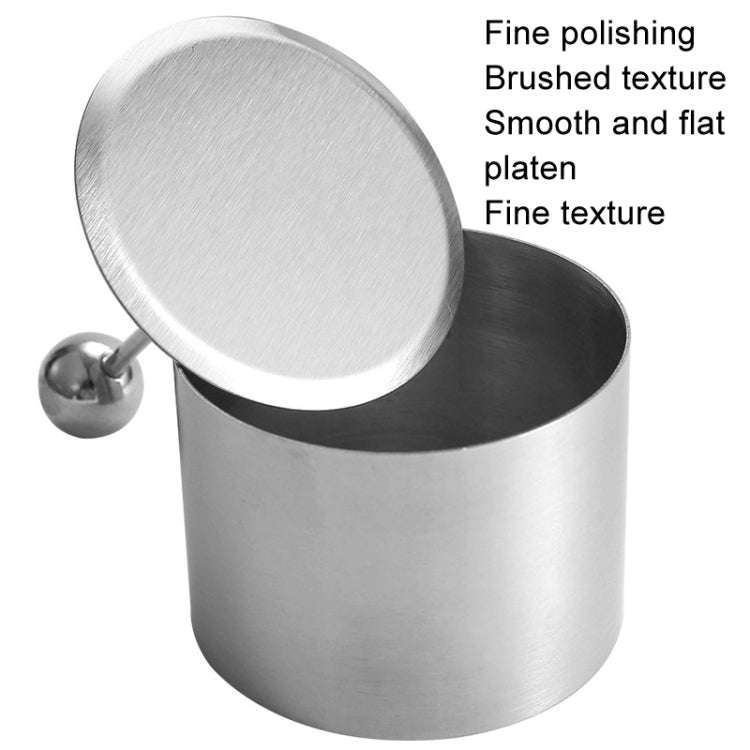 Large Stainless Steel Tiramisu Mold Mousse Cake Disk Mold