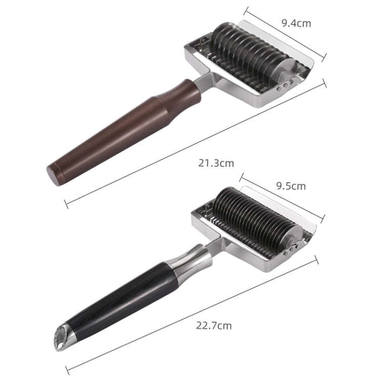 304 Stainless Steel Pusher Multifunctional Noodle Sword Thickening Kitchen Noodle Cutter, Style: ...
