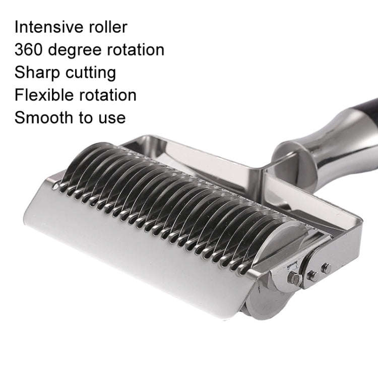 304 Stainless Steel Pusher Multifunctional Noodle Sword Thickening Kitchen Noodle Cutter, Style: ...