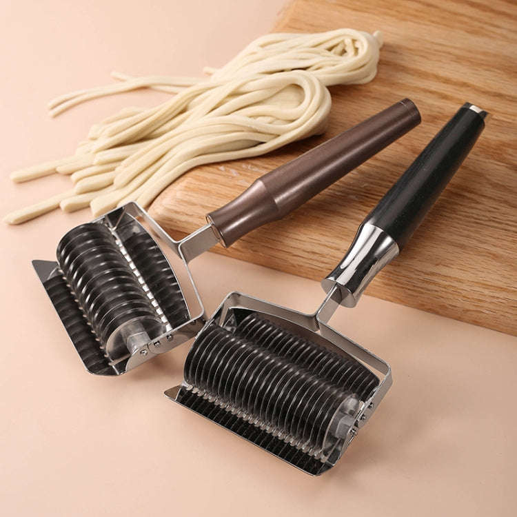 304 Stainless Steel Pusher Multifunctional Noodle Sword Thickening Kitchen Noodle Cutter, Style: ...