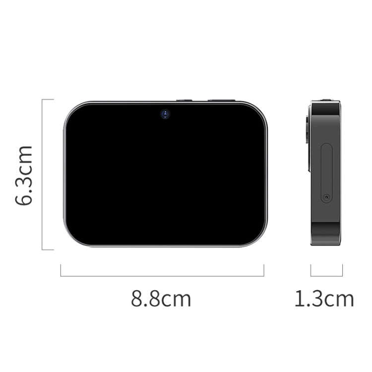D6 CCD HD Digital Camera Movie Music Smart Camera Touch Screen Student Card Video Recorder, Exclu...