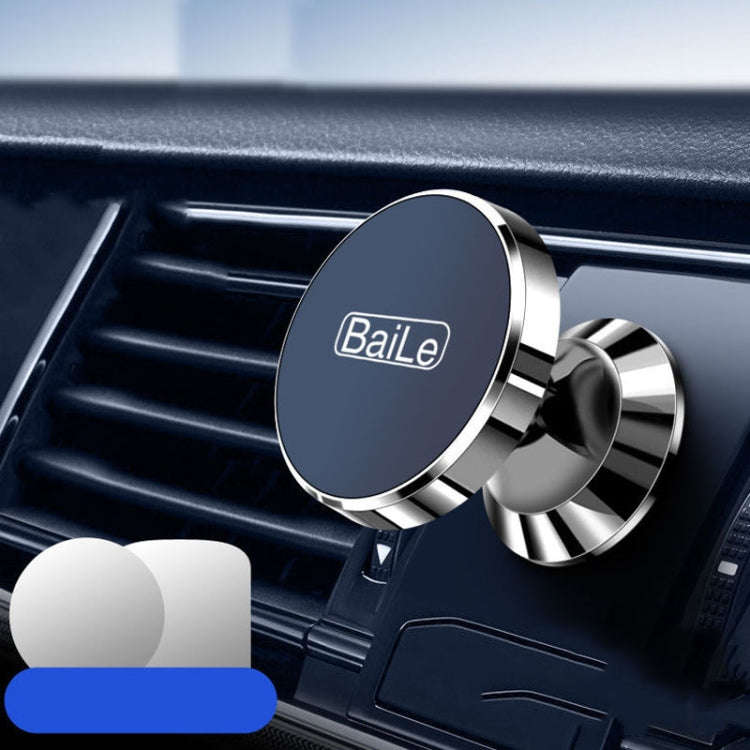 BaiLe Magnetic Car Phone Holder Universal Car Dashboard Fixed Navigation Bracket, Color: Sticker ...