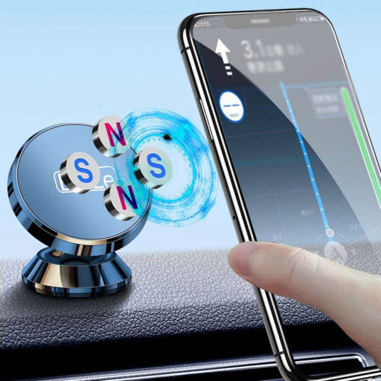 BaiLe Magnetic Car Phone Holder Universal Car Dashboard Fixed Navigation Bracket, Color: Sticker ...