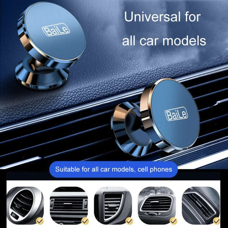 BaiLe Magnetic Car Phone Holder Universal Car Dashboard Fixed Navigation Bracket, Color: Sticker ...