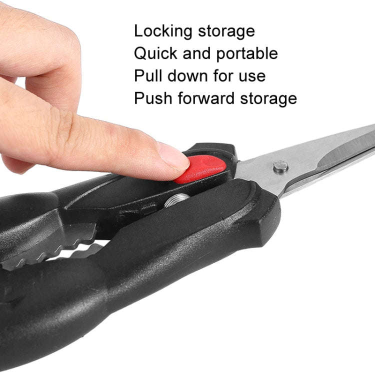 Thickened Stainless Steel Crab Eating Tools Home Crab Eating Artifact, Style: Scissors