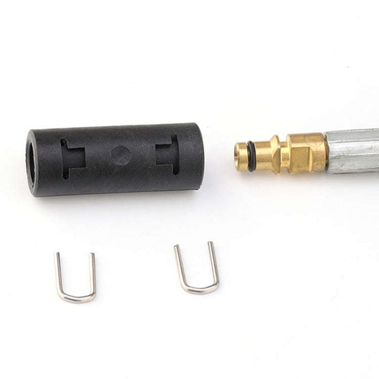 4.8x1.8cm Car Washer High Pressure Fiber Hose Extension Connector For Karcher  K2 / K3 / K5 / K7 ...