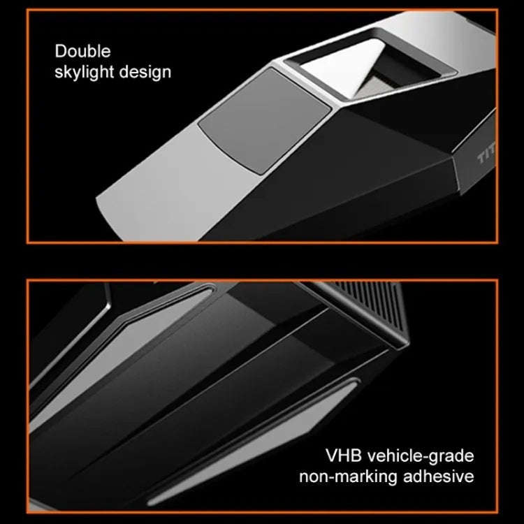 Car ETC Bracket Organizer Automotive Removable Center Console Ornament, Model: Pure Version