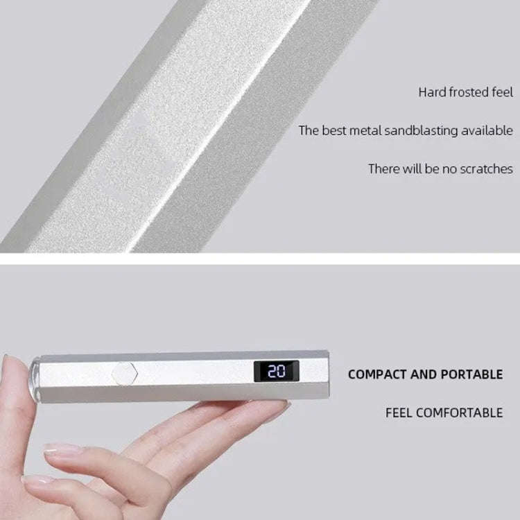 UV Nail Dryer Lamp With 2-speed Timing & Magnetic Bracket(Black)