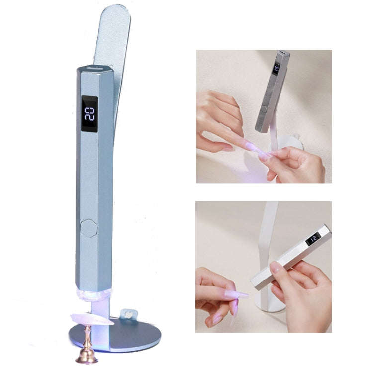 UV Nail Dryer Lamp With 2-speed Timing & Magnetic Bracket(Black)