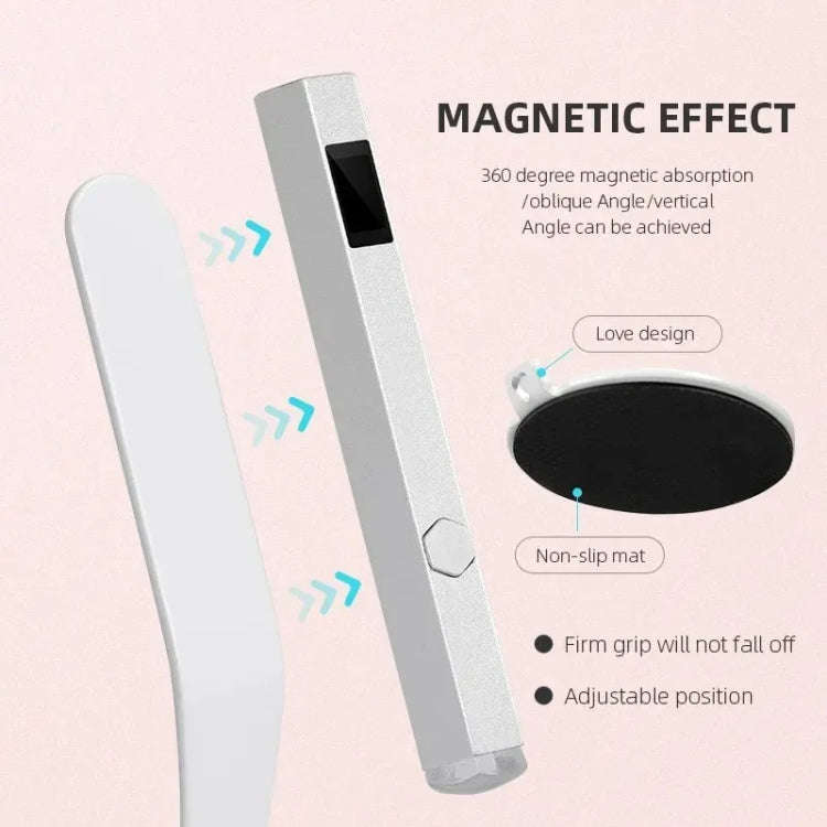 UV Nail Dryer Lamp With 2-speed Timing & Magnetic Bracket(Black)