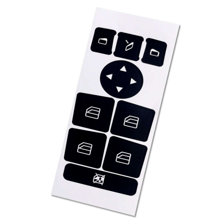 For Mercedes-Benz CLS/C218/SLK/W172/W204/GLK Air Conditioning Button Repair Sticker(Style 1)