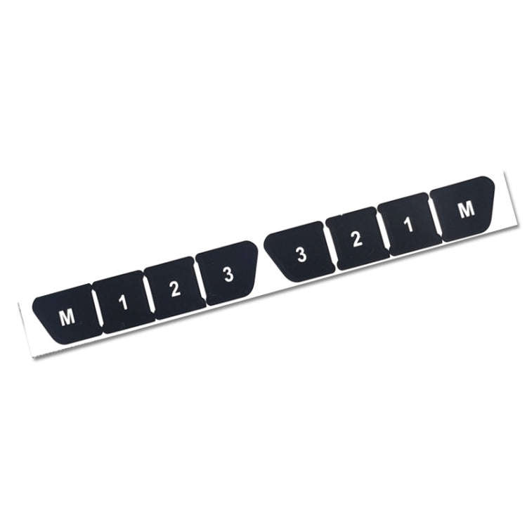 For Mercedes-Benz CLS/C218/SLK/W172/W204/GLK Air Conditioning Button Repair Sticker(Style 1)