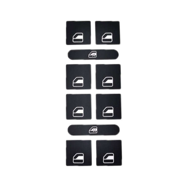For 2005-2010 Volkswagen Touareg/Passat Steering Wheel Window AC Switch Button Repair Sticker(8pc...