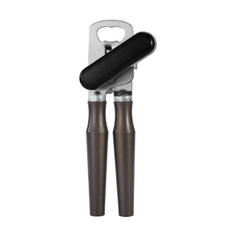Stainless Steel Can Opener Multifunctional Kitchen Bottle Opener, Style: Aluminum Handle
