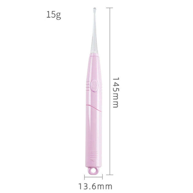 LED Light Ear Cleaning Scoop Children Ear Scoop Baby Ear Wax Pick Cleaner(Pink)