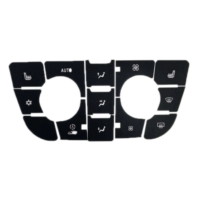 For Buick Excelle GT/XT Air Conditioning Central Control Button Repair Sticker(Upgrade)