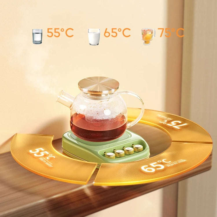 ICARER FAMILY IF-ND01 Smart Thermostatic Coaster Thermal Insulation Heating Base, CN Plug(White)